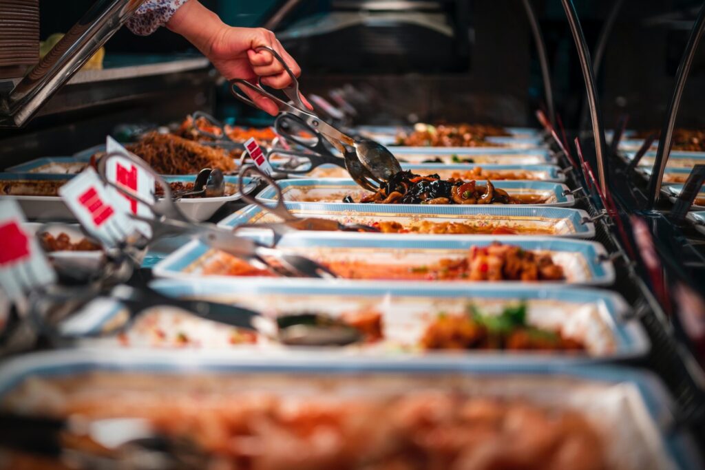 The Village Buffet food selection 14