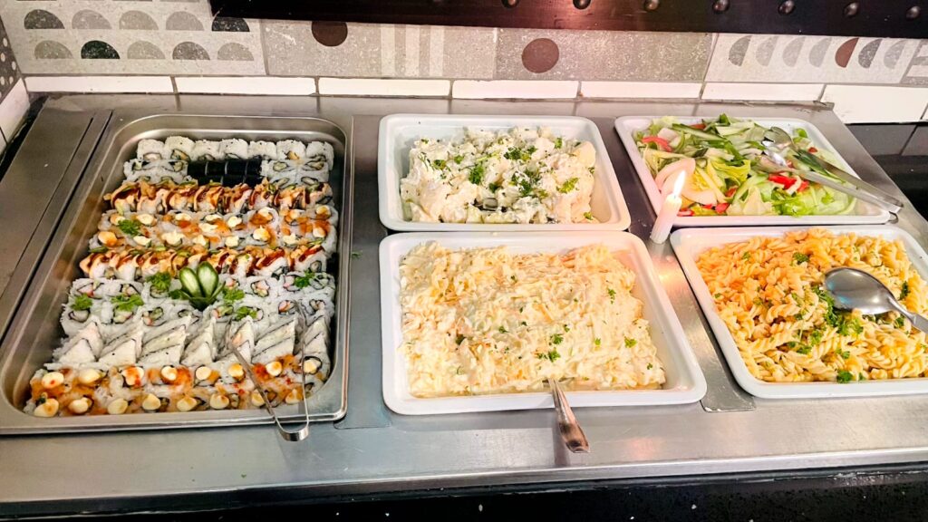 The Village Buffet food selection 8